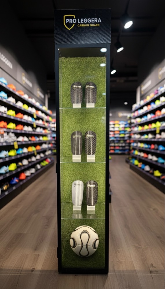 Retail Display Stand – ProLeggera Football Shin Guards